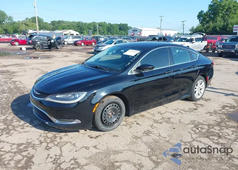 2015 Chrysler 200 Limited z USA, uszkodzony, nr VIN 1C3CCCABXFN758952
